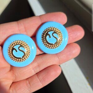 NEW RARE St John clip earrings